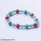Renewal Bracelet - Amazonite, Labradorite and Rhodonite (6 and 8mm) - 18cm