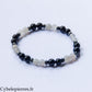 Protection and Grounding Bracelet - Tourmaline and Labradorite (6mm) - 17cm