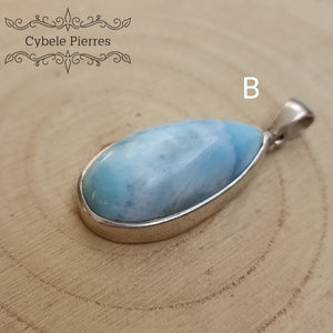 B.Pendentif - Larimar Extra (40mm)