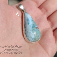 Charger l&#39;image dans la galerie, A.Pendentif - Larimar Extra (35mm)