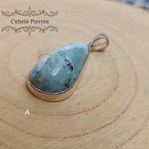A.Pendentif - Larimar Extra (35mm)