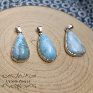 A.Pendentif - Larimar Extra (35mm)