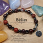 B - Bracelet Astrologie - 2- Bélier - 18cm