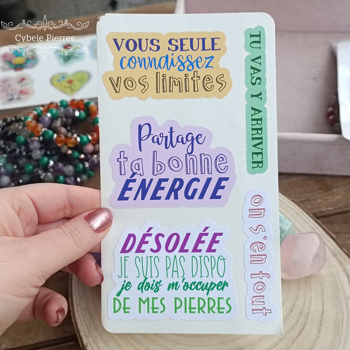 Pack de 11 stickers - Thème 
