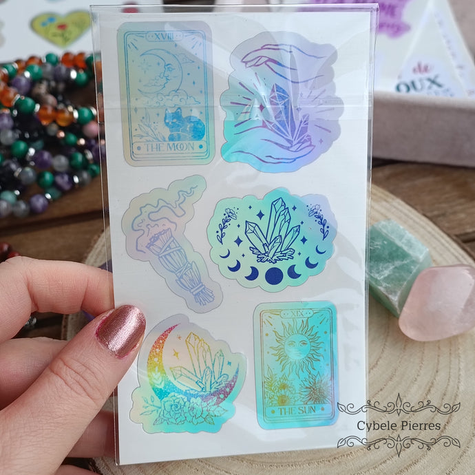 Pack de 6 stickers - Thème 