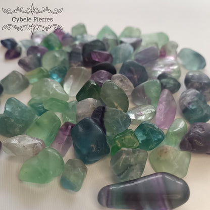 Fluorite roulée - Chine