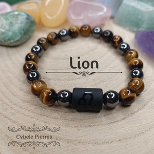 Bracelet Astrologie - Lion- 19cm