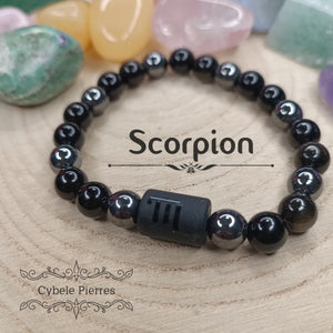 Bracelet Astrologie - Scorpion - 19cm