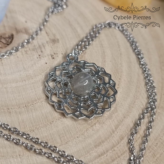 Pendentif 7ème Chakra - Labradorite