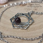 Pendentif 2ème Chakra - Grenat