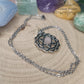 Pendentif 4ème Chakra - Quartz Rose