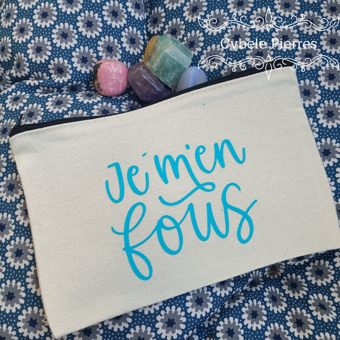Pochette en coton By Cybelepierres - 