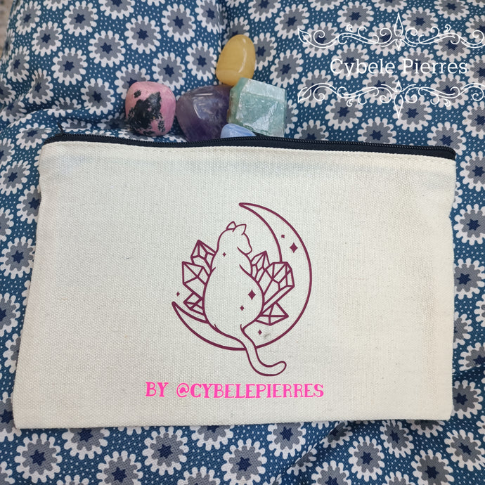 Pochette en coton By Cybelepierres - 