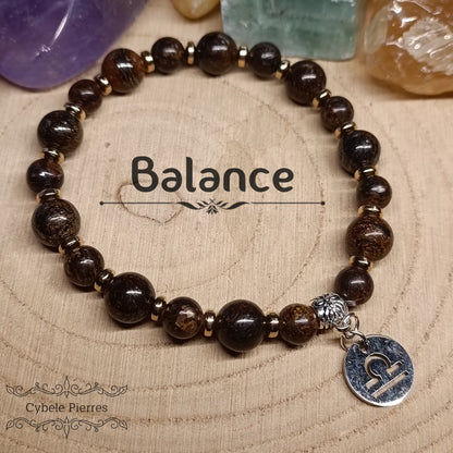 Bracelet Astrologie - Balance - 18cm
