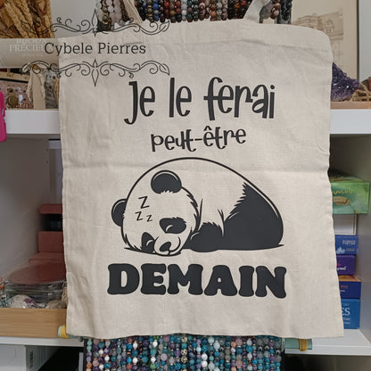 Tote-bag By Cybelepierres - Panda