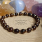 Bracelet Courage -  Bronzite (6mm) - 18cm