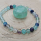 Bracelet Concentration - Fluorite (6mm) 18cm