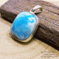 Pendentif Carré - Larimar Extra (25mm)