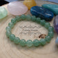 Bracelet Aventurine verte (8mm) - 17cm