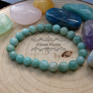 Bracelet Amazonite (8mm) - 18cm