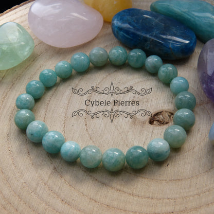 Bracelet Amazonite (8mm) - 18cm