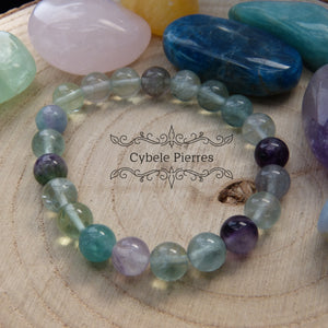 Bracelet Concentration - Fluorite (8mm) - 18cm