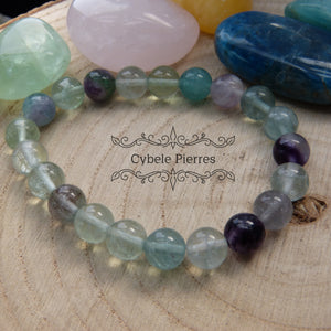 Bracelet Concentration - Fluorite (8mm) - 18cm