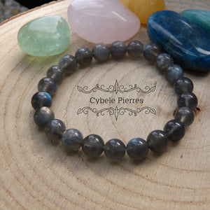 Bracelet Labradorite extra (8mm) - 18cm