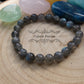 Bracelet Labradorite extra (8mm) - 18cm