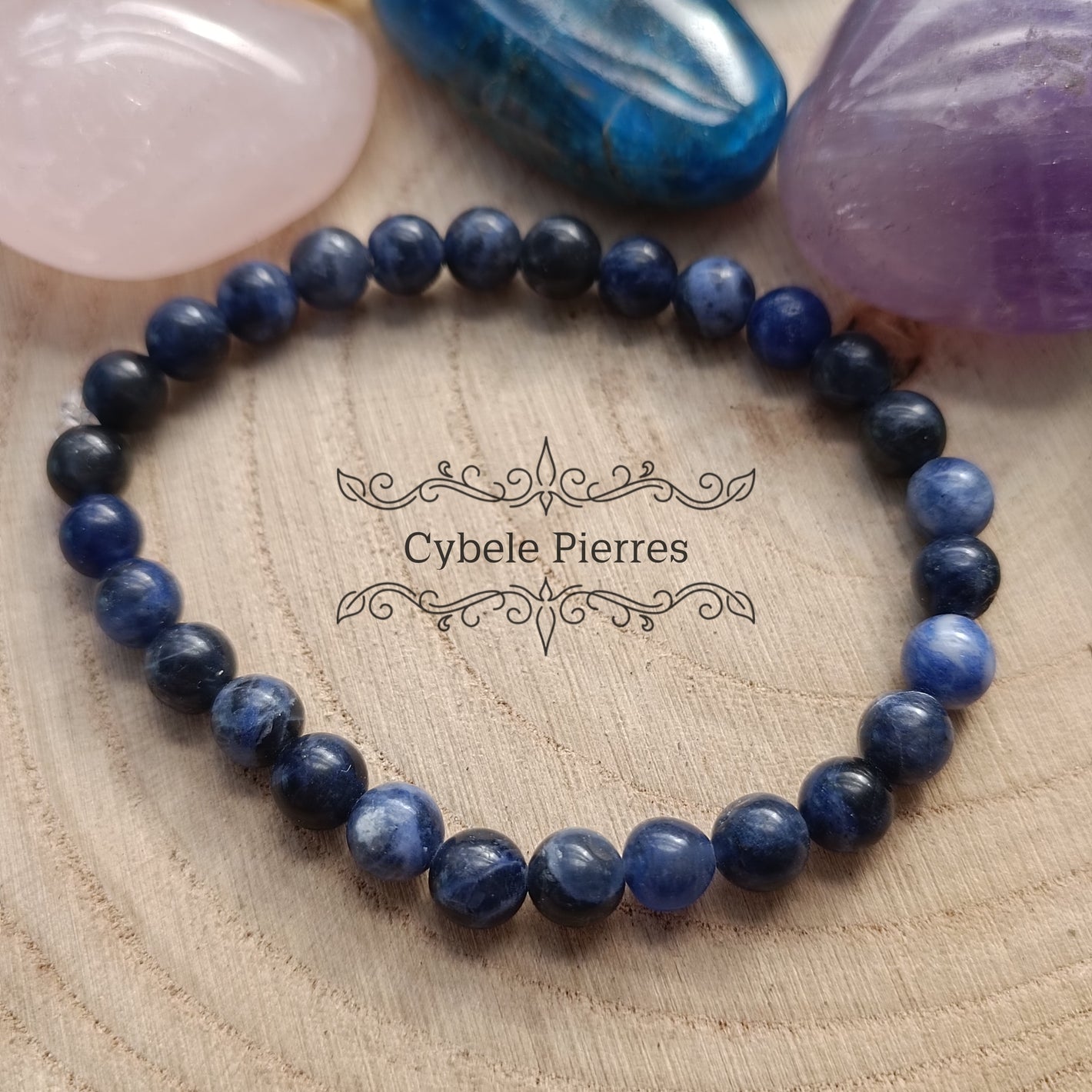 Bracelet Sodalite (6mm) - 17cm