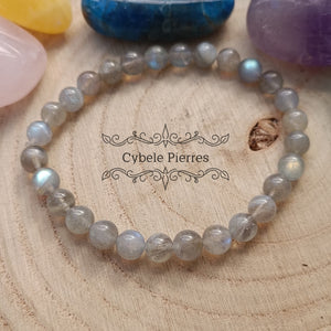 Bracelet Labradorite extra  (6mm) - 18cm