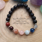 #5 Bracelet "7 Chakras" (8mm) - 17cm