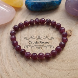 Bracelet Enfant - Lépidolite (6mm) - 14cm