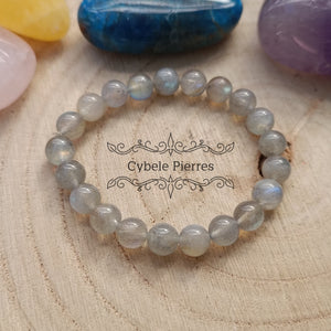 Bracelet Enfant - Labradorite (6mm) - 14cm