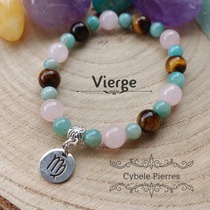 Bracelet Astrologie - 3 - Vierge - 18cm