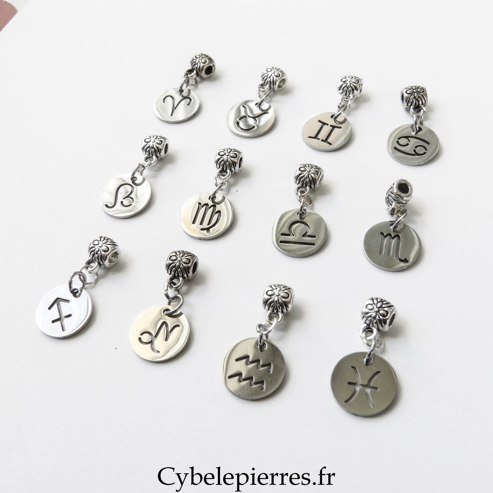 Ajouter un signe astro à votre bracelet - Cybele Pierres