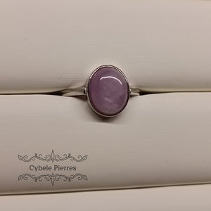 Bague Kunzite - 10mm - Cybele Pierres