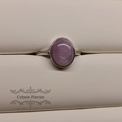 Bague Kunzite - 10mm - Cybele Pierres