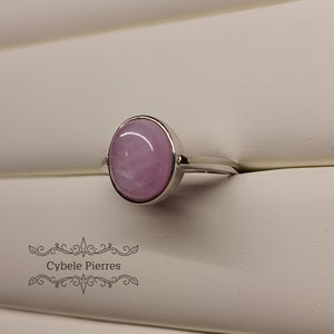 Bague Kunzite - 10mm - Cybele Pierres
