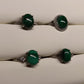 Bague Malachite - 10mm - Cybele Pierres