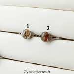 Bague Quartz Rutile - Clarté et Vitalité (10mm) - Cybele Pierres