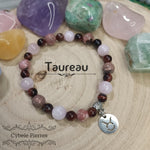 Bracelet Astrologie - 3 - Taureau - 17cm - Cybele Pierres