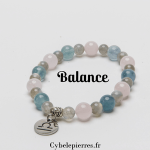 Bracelet Astrologie - 4 - Balance - Cybele Pierres