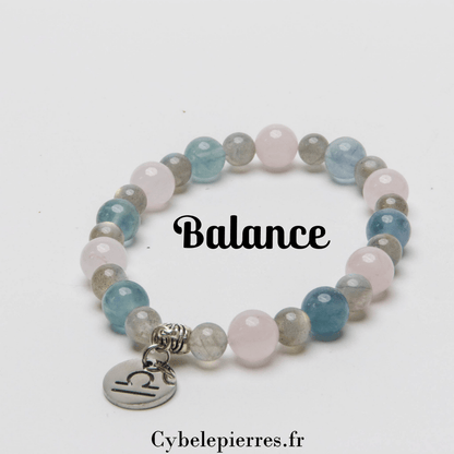 Bracelet Astrologie - 4 - Balance - Cybele Pierres