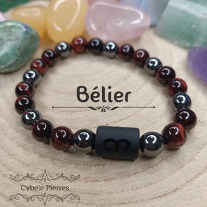 Bracelet Astrologie - Bélier - Cybele Pierres