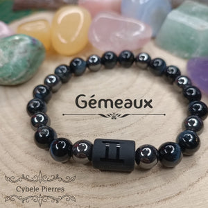Bracelet Astrologie - Gémeaux - Cybele Pierres