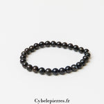Bracelet Astrophyllite (6mm) - 17cm | Clairvoyance et Révélation de Soi - Cybele Pierres