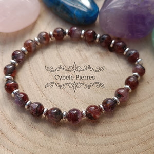 Bracelet Auralite 23 (6mm) - 17cm - Cybele Pierres