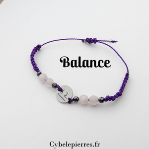 Bracelet Balance – Quartz Rose (6mm et 8mm) | Harmonie et Douceur - Cybele Pierres