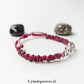 Bracelet "Coeur" - Grenat et Pyrite - Cybele Pierres